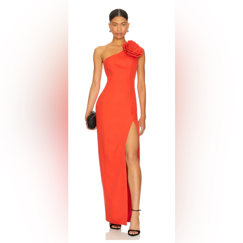 Lovers and Friends Petra Gown in Candy Red XXS